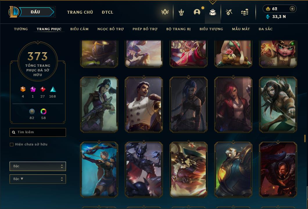 Acc Liên Minh Huyền Thoại/Đấu Trường Chân lý mã số 6413