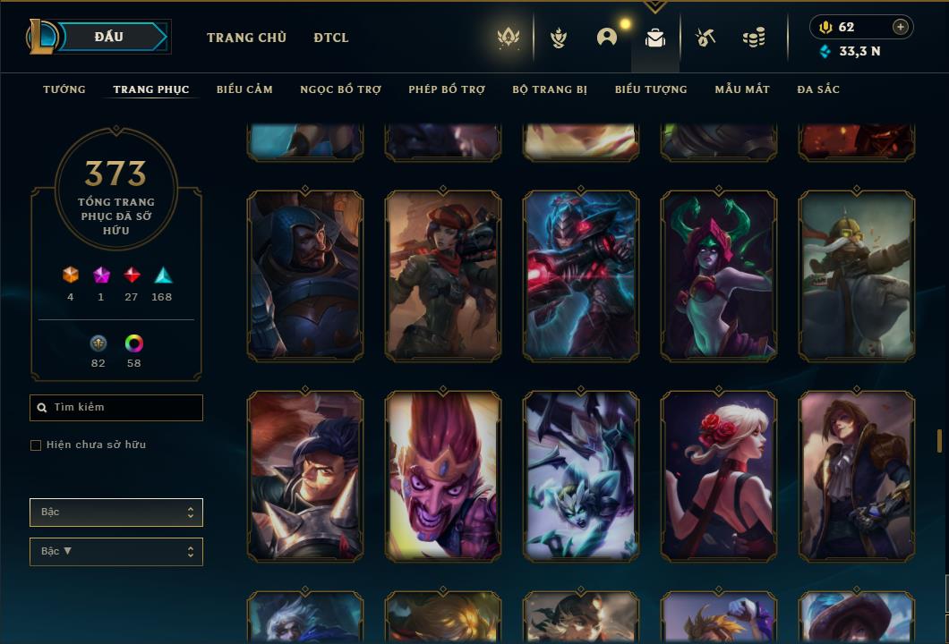 Acc Liên Minh Huyền Thoại/Đấu Trường Chân lý mã số 6413