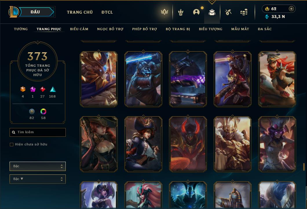 Acc Liên Minh Huyền Thoại/Đấu Trường Chân lý mã số 6413