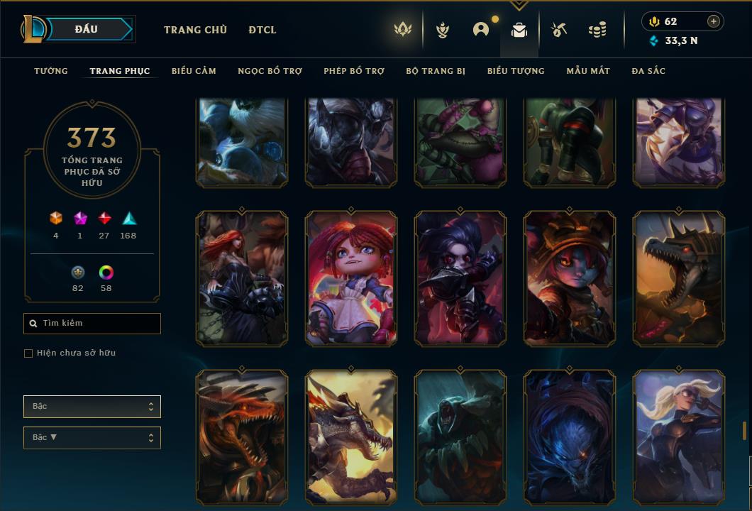 Acc Liên Minh Huyền Thoại/Đấu Trường Chân lý mã số 6413