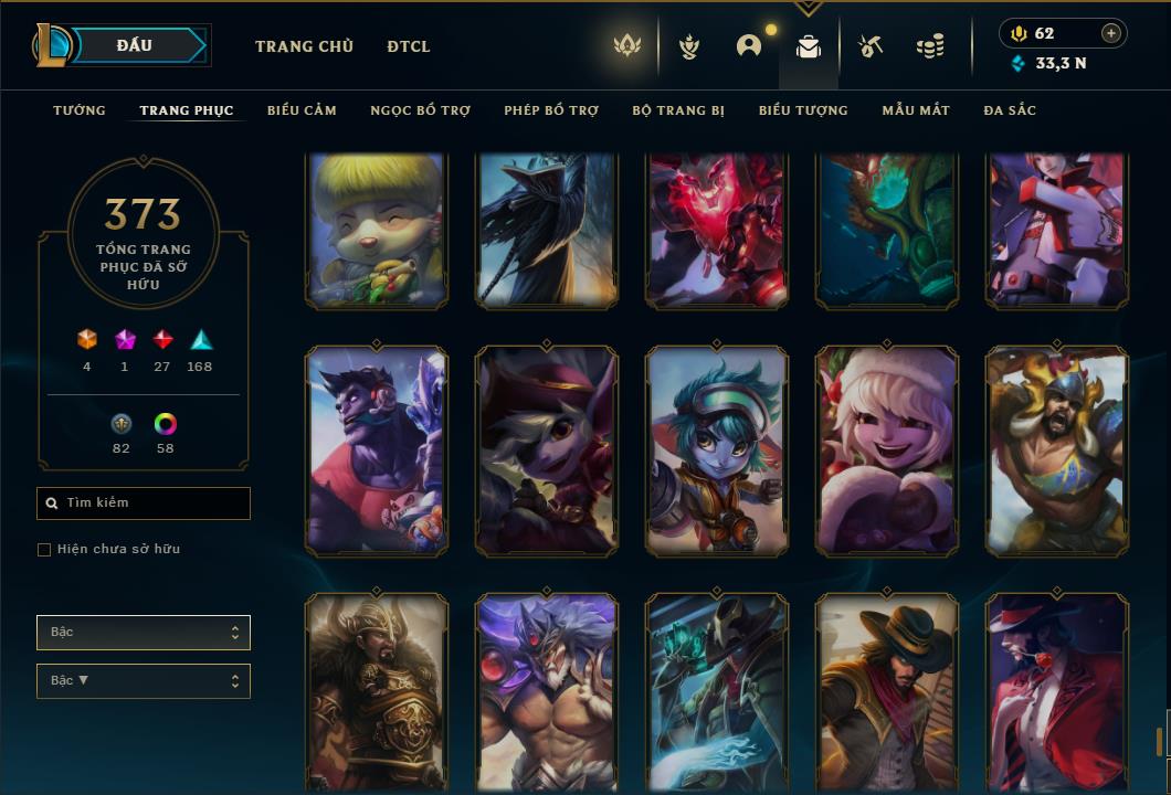 Acc Liên Minh Huyền Thoại/Đấu Trường Chân lý mã số 6413