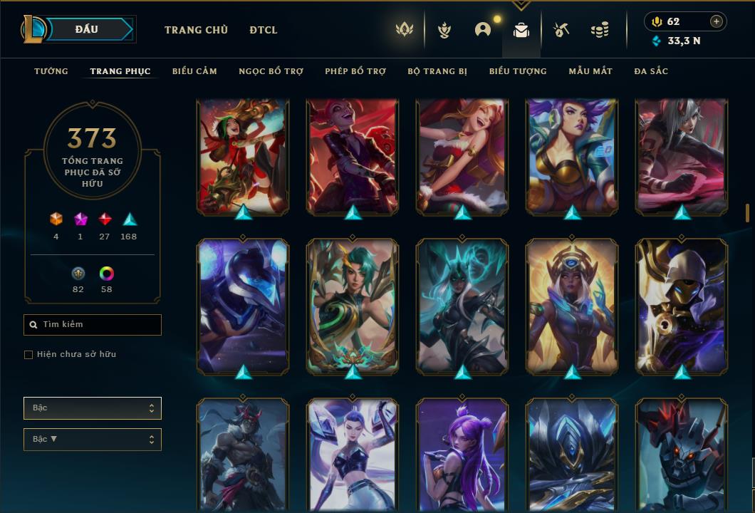 Acc Liên Minh Huyền Thoại/Đấu Trường Chân lý mã số 6413