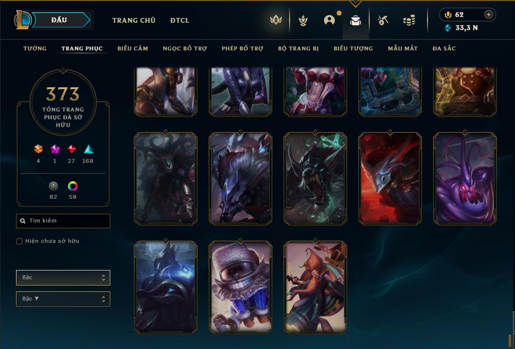 Acc Liên Minh Huyền Thoại/Đấu Trường Chân lý mã số 6413