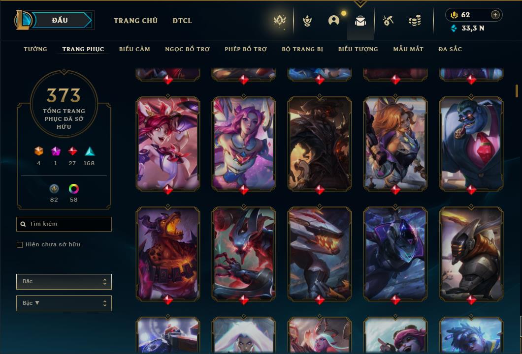 Acc Liên Minh Huyền Thoại/Đấu Trường Chân lý mã số 6413