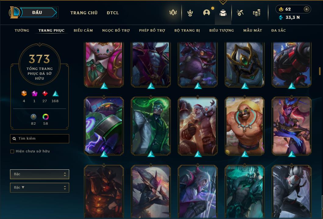 Acc Liên Minh Huyền Thoại/Đấu Trường Chân lý mã số 6413