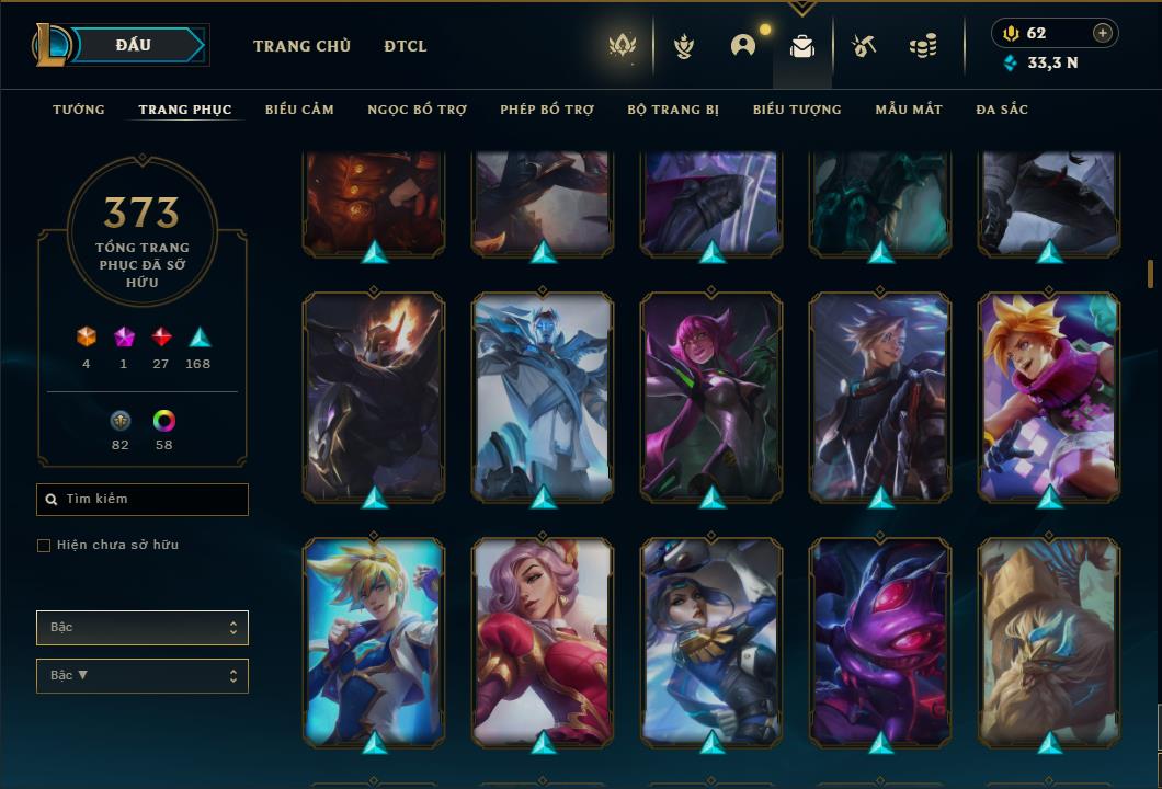 Acc Liên Minh Huyền Thoại/Đấu Trường Chân lý mã số 6413