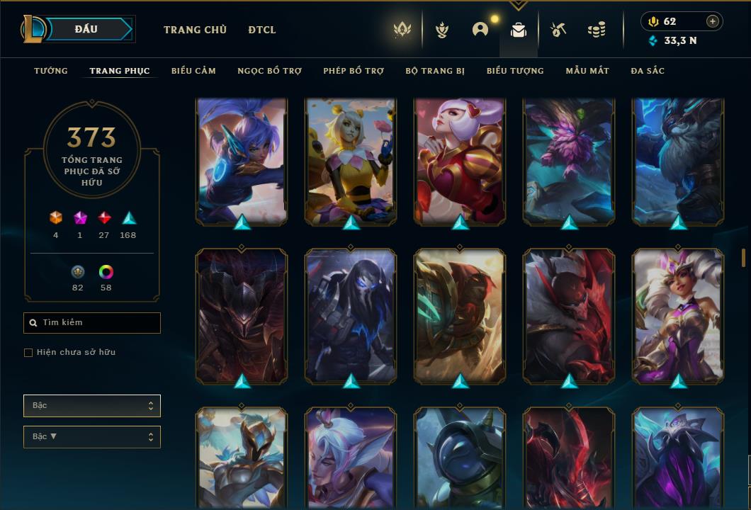 Acc Liên Minh Huyền Thoại/Đấu Trường Chân lý mã số 6413