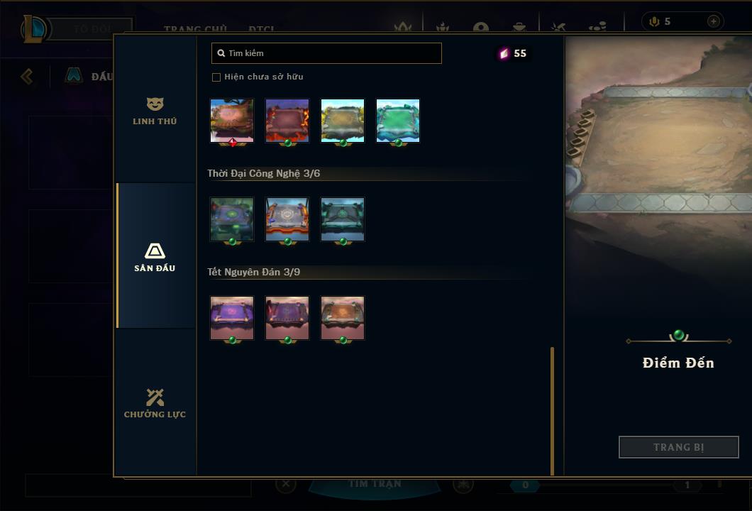 Acc Liên Minh Huyền Thoại/Đấu Trường Chân lý mã số 6415