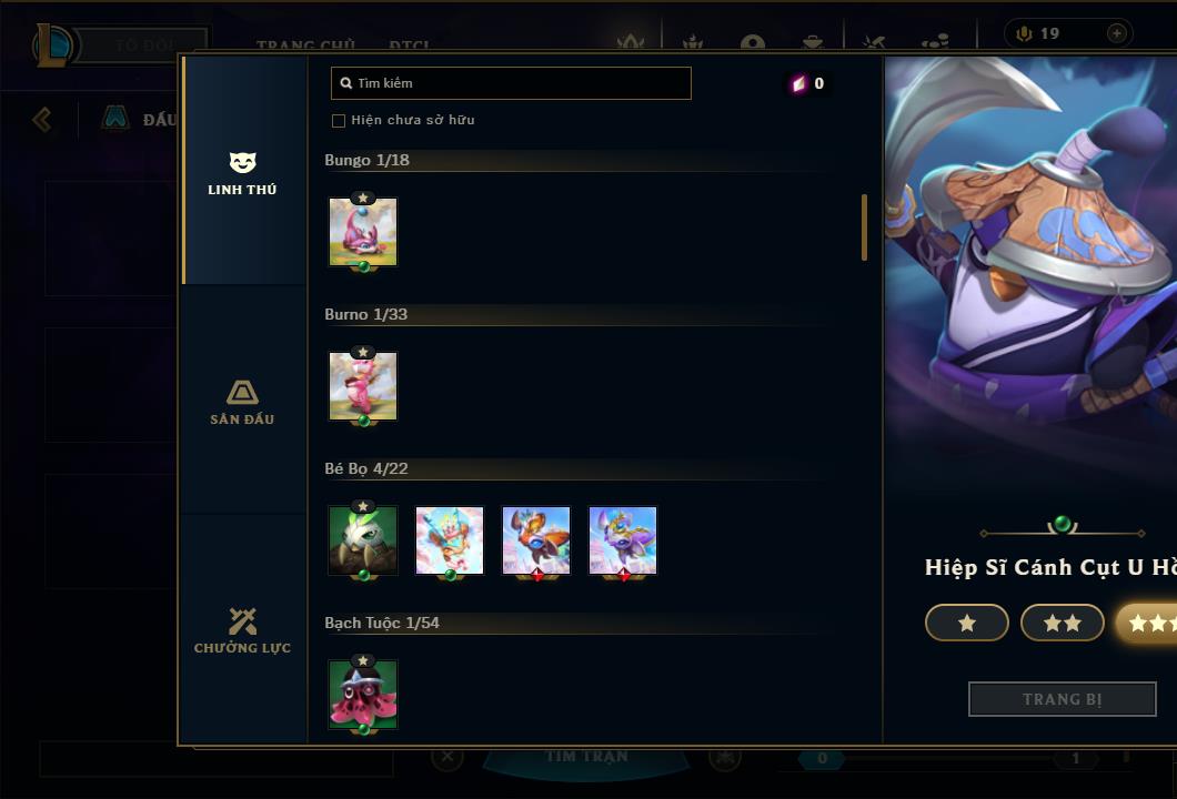 Acc Liên Minh Huyền Thoại/Đấu Trường Chân lý mã số 6420