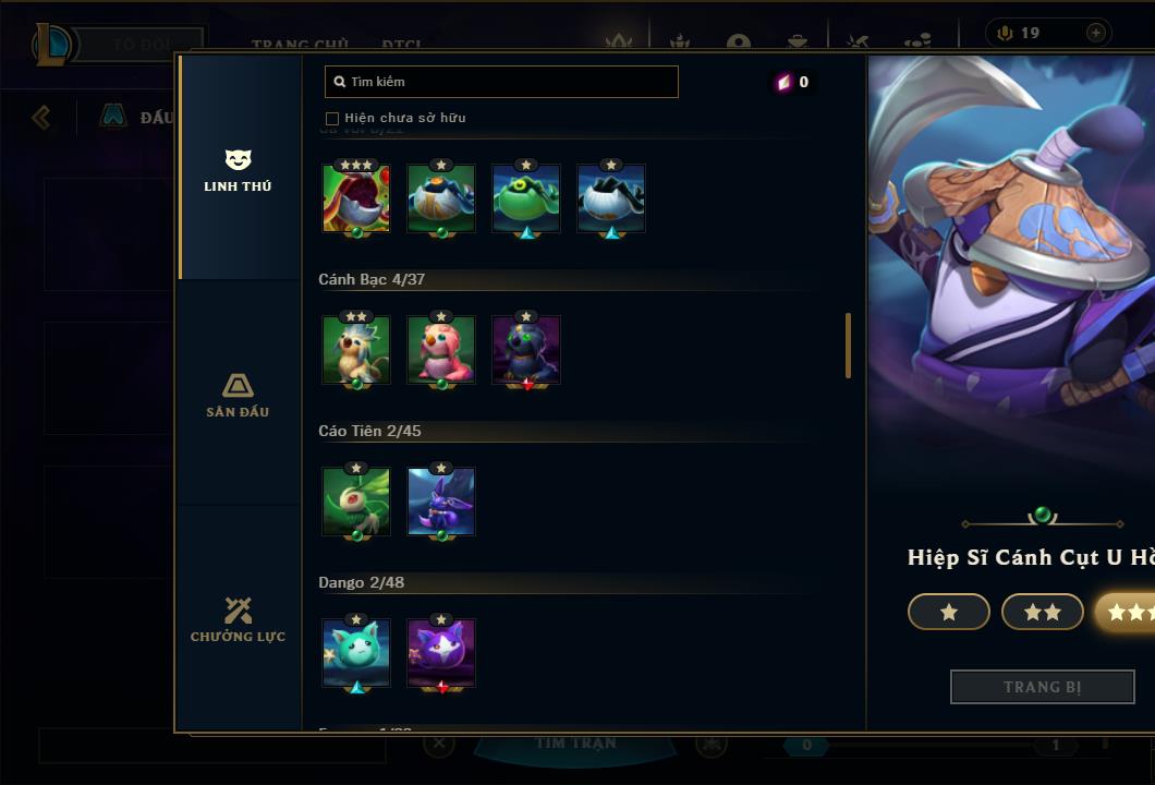 Acc Liên Minh Huyền Thoại/Đấu Trường Chân lý mã số 6420