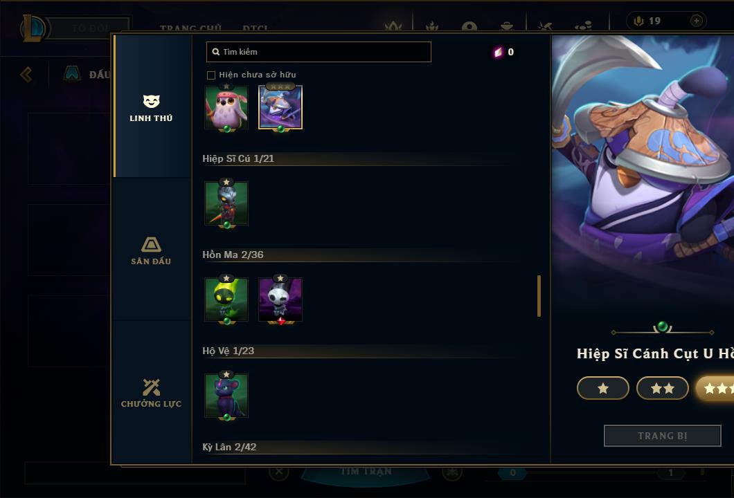 Acc Liên Minh Huyền Thoại/Đấu Trường Chân lý mã số 6420