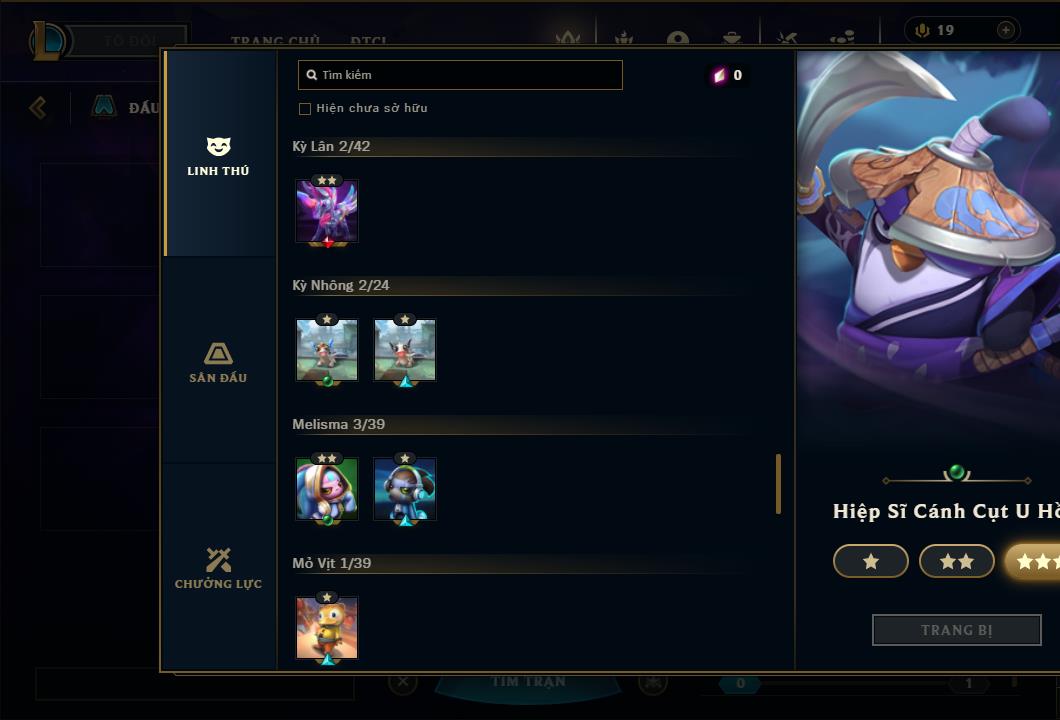 Acc Liên Minh Huyền Thoại/Đấu Trường Chân lý mã số 6420