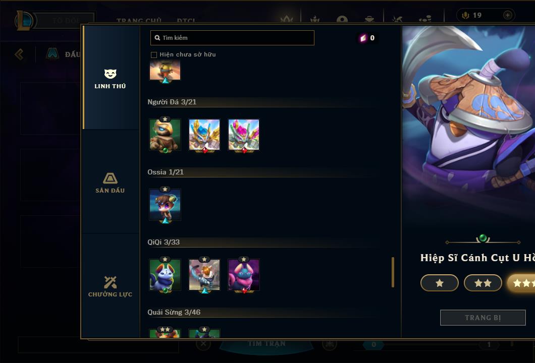 Acc Liên Minh Huyền Thoại/Đấu Trường Chân lý mã số 6420