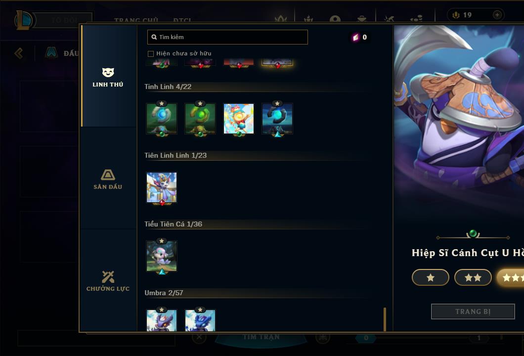 Acc Liên Minh Huyền Thoại/Đấu Trường Chân lý mã số 6420