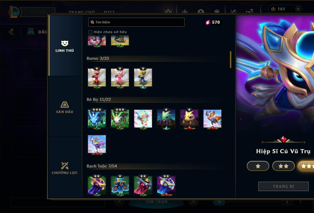 Acc Liên Minh Huyền Thoại/Đấu Trường Chân lý mã số 6422