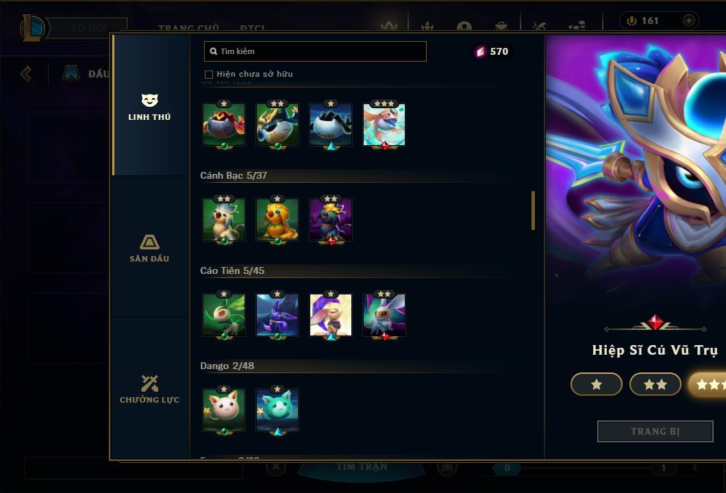 Acc Liên Minh Huyền Thoại/Đấu Trường Chân lý mã số 6422