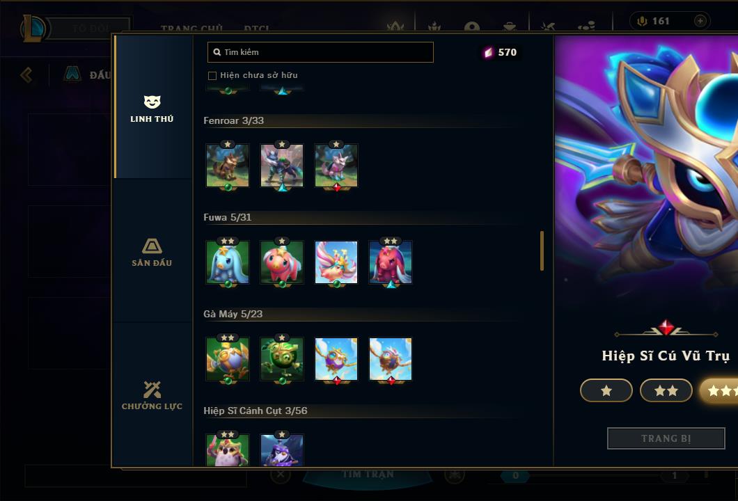 Acc Liên Minh Huyền Thoại/Đấu Trường Chân lý mã số 6422