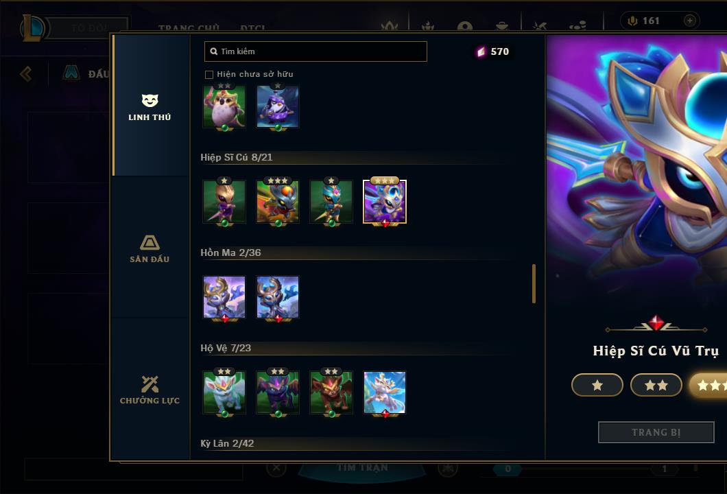 Acc Liên Minh Huyền Thoại/Đấu Trường Chân lý mã số 6422