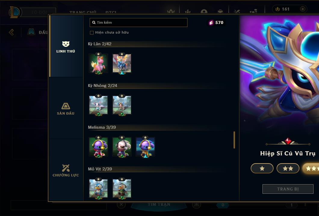 Acc Liên Minh Huyền Thoại/Đấu Trường Chân lý mã số 6422