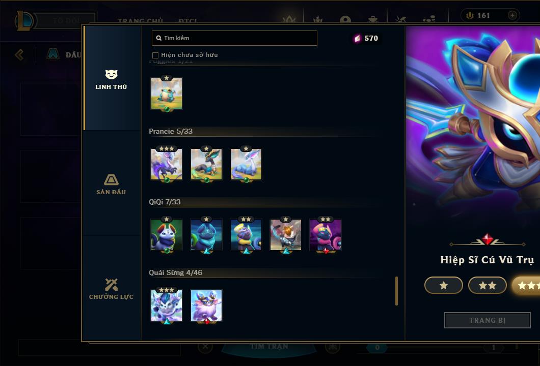 Acc Liên Minh Huyền Thoại/Đấu Trường Chân lý mã số 6422