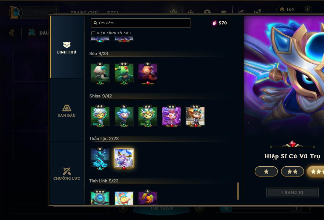 Acc Liên Minh Huyền Thoại/Đấu Trường Chân lý mã số 6422