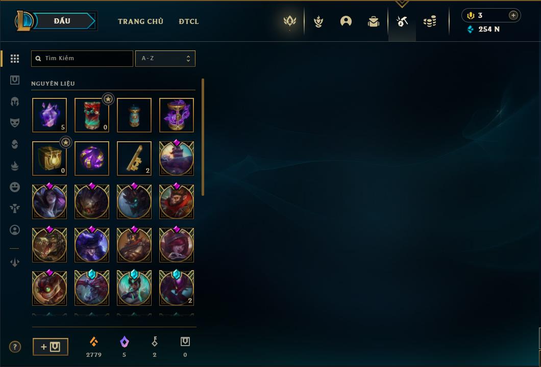 Acc Liên Minh Huyền Thoại/Đấu Trường Chân lý mã số 6424