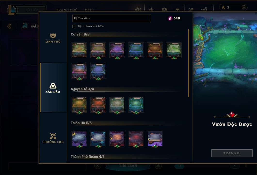 Acc Liên Minh Huyền Thoại/Đấu Trường Chân lý mã số 6424