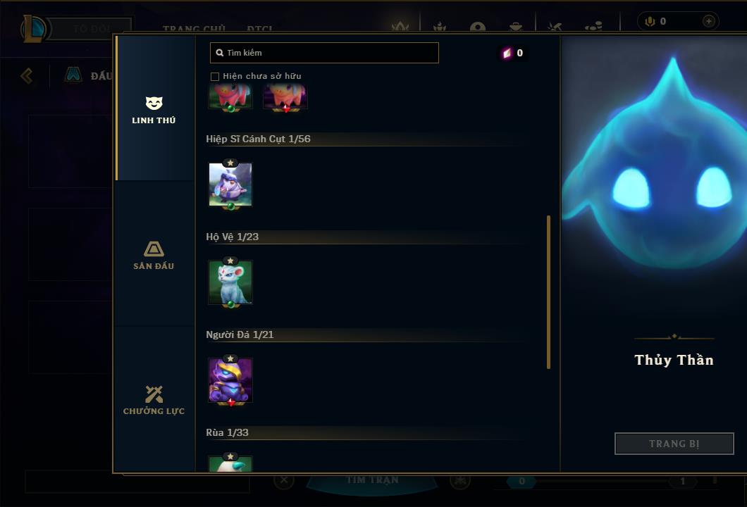 Acc Liên Minh Huyền Thoại/Đấu Trường Chân lý mã số 6431