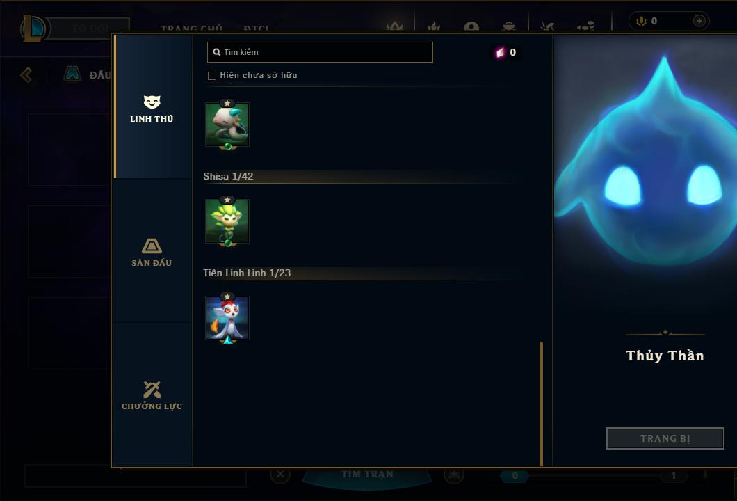 Acc Liên Minh Huyền Thoại/Đấu Trường Chân lý mã số 6431