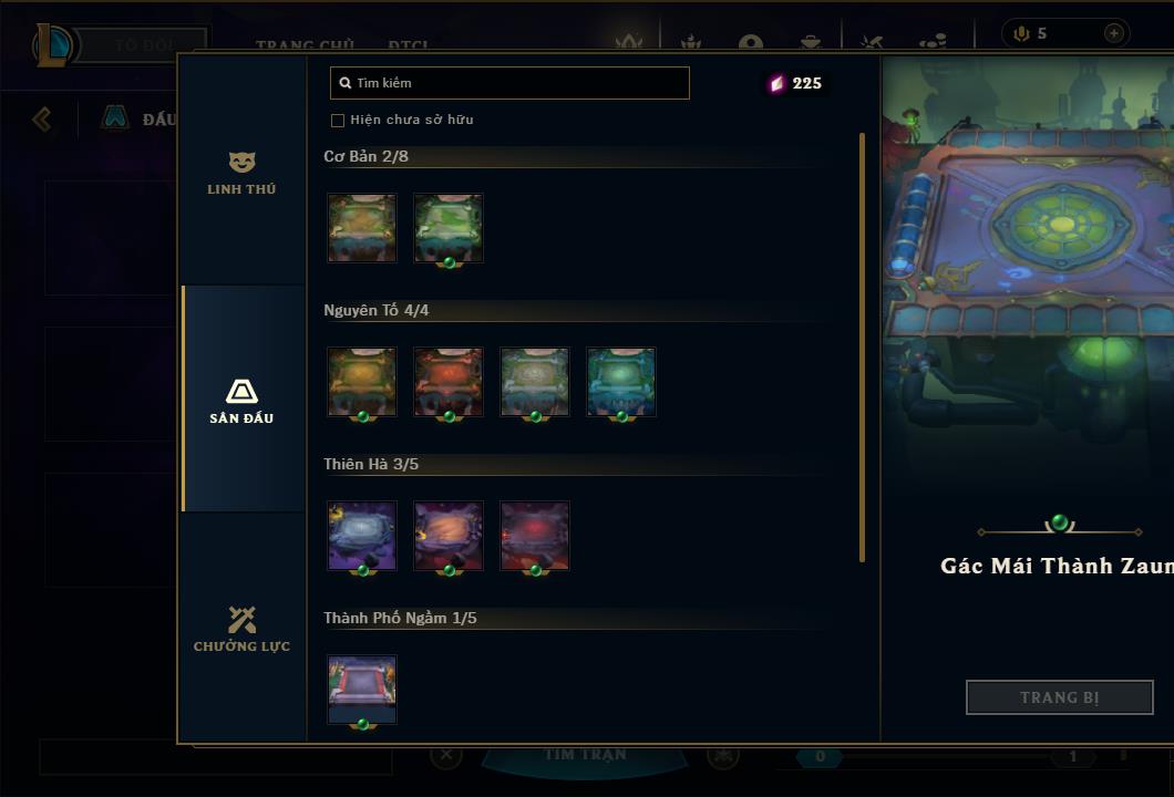 Acc Liên Minh Huyền Thoại/Đấu Trường Chân lý mã số 6458