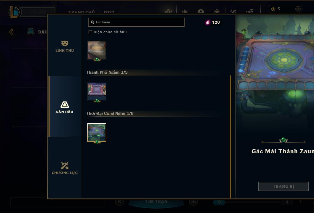 Acc Liên Minh Huyền Thoại/Đấu Trường Chân lý mã số 6459