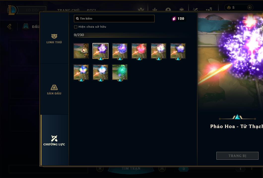 Acc Liên Minh Huyền Thoại/Đấu Trường Chân lý mã số 6459