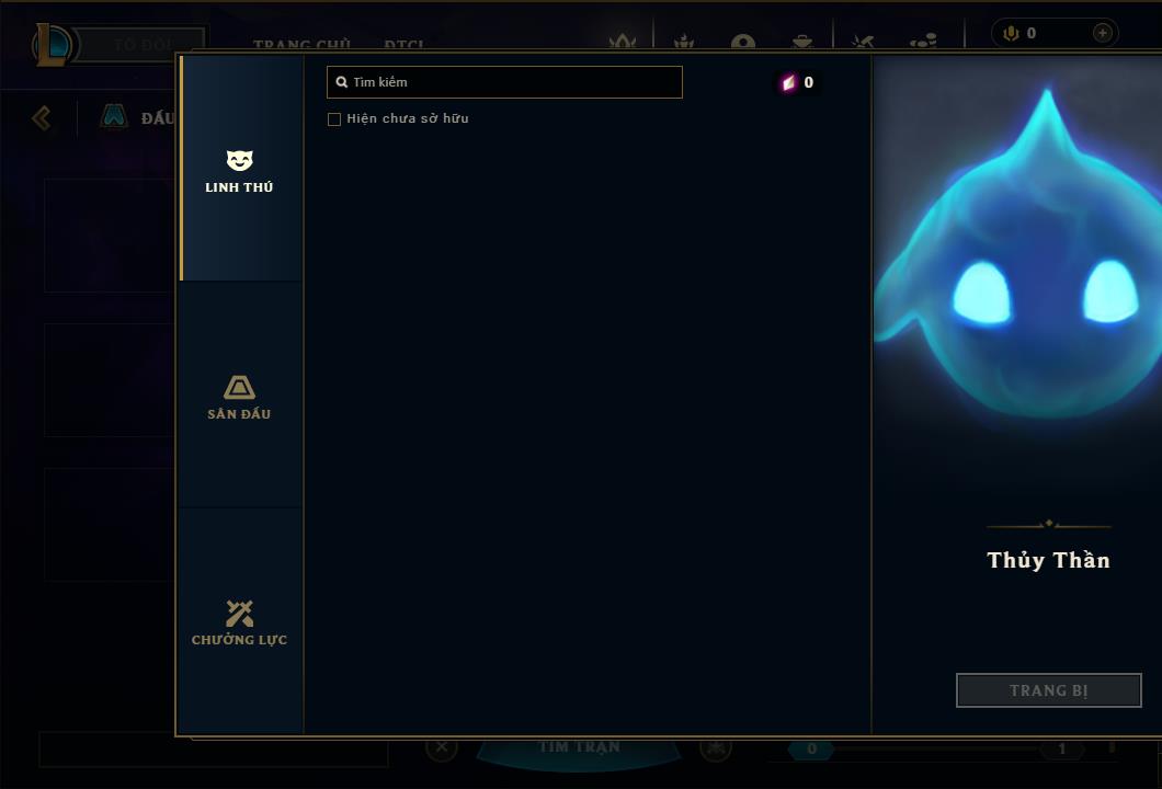 Acc Liên Minh Huyền Thoại/Đấu Trường Chân lý mã số 6469