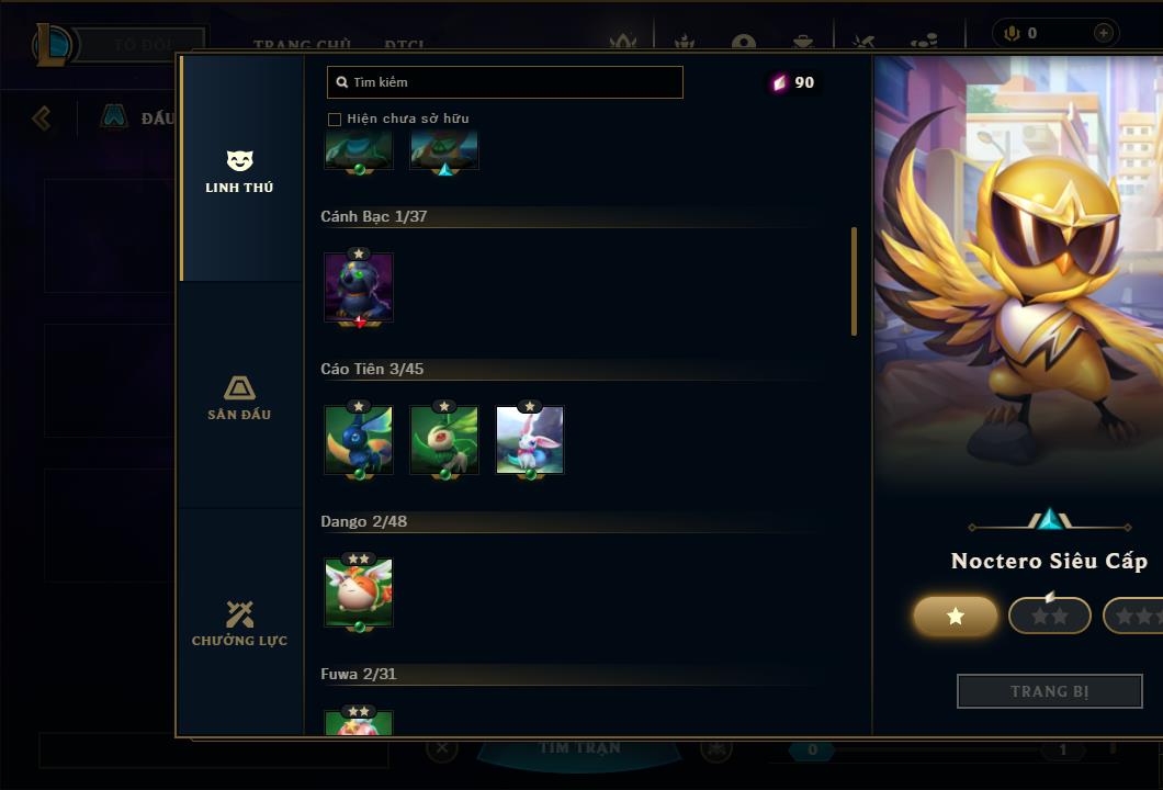 Acc Liên Minh Huyền Thoại/Đấu Trường Chân lý mã số 6510