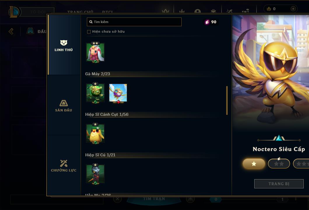 Acc Liên Minh Huyền Thoại/Đấu Trường Chân lý mã số 6510