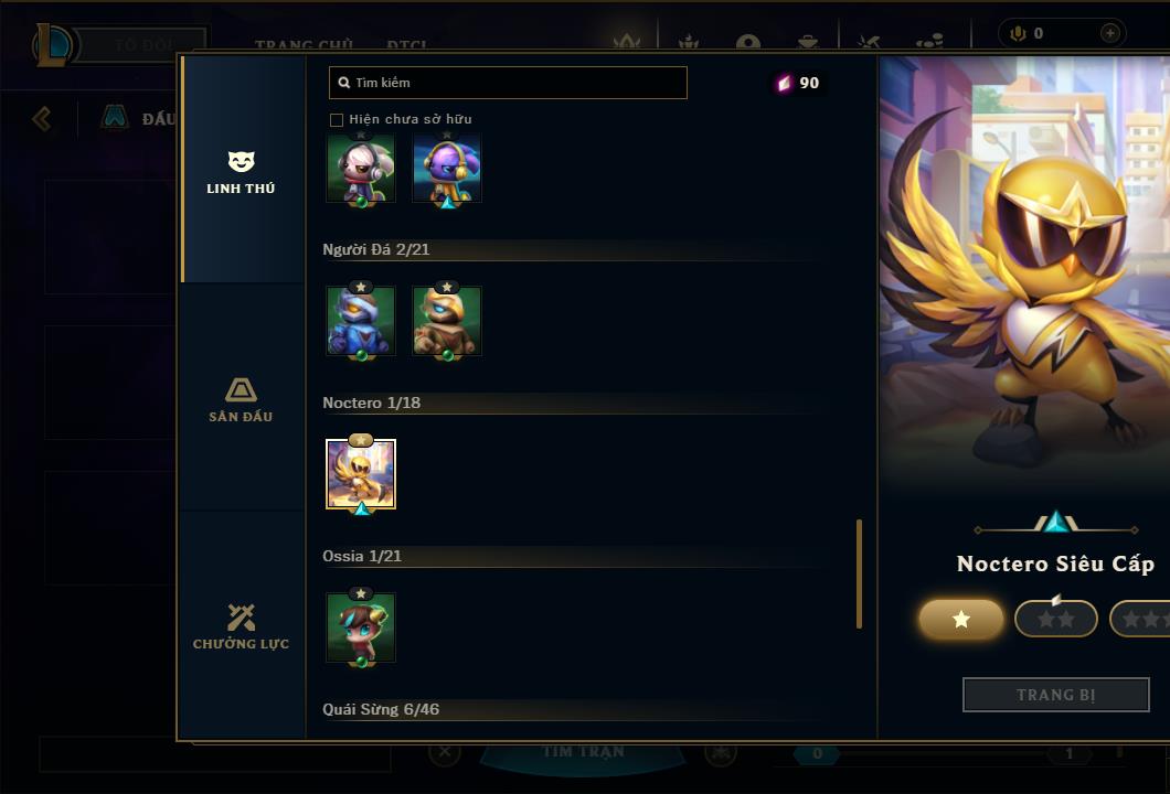 Acc Liên Minh Huyền Thoại/Đấu Trường Chân lý mã số 6510