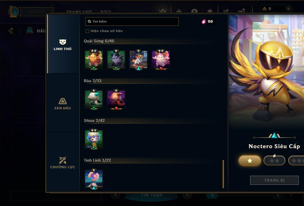 Acc Liên Minh Huyền Thoại/Đấu Trường Chân lý mã số 6510