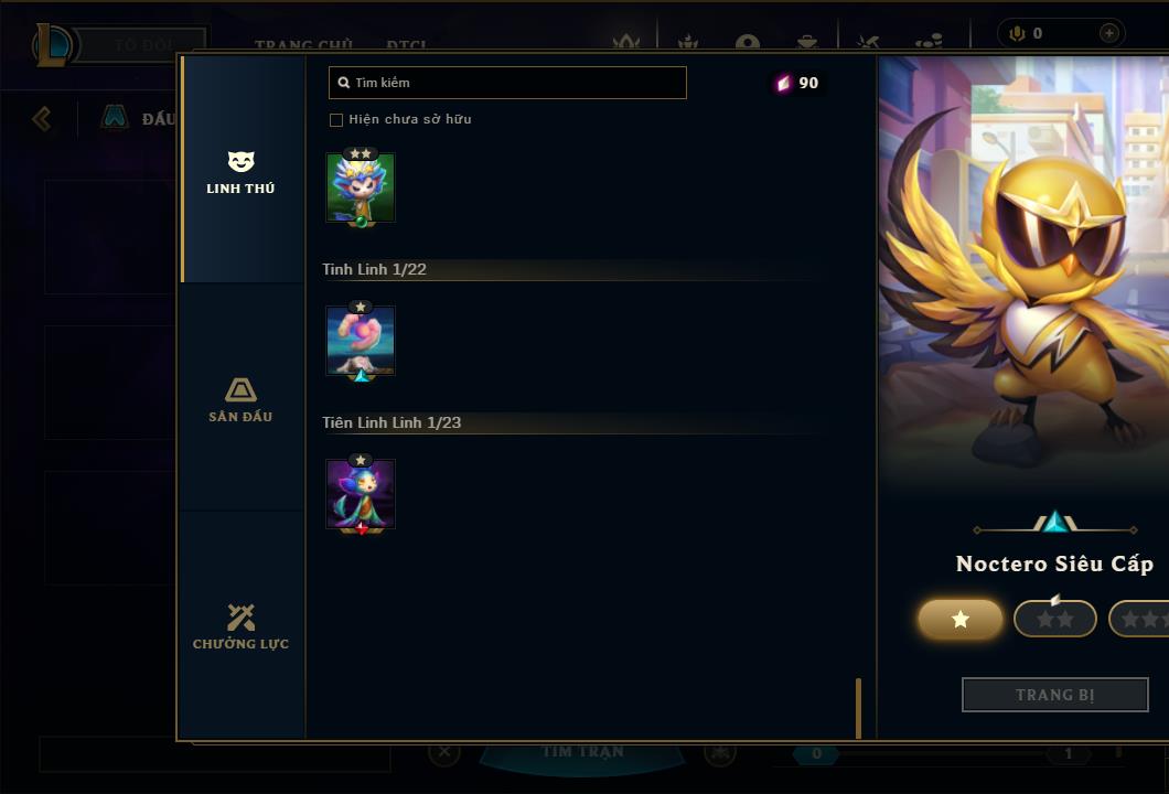 Acc Liên Minh Huyền Thoại/Đấu Trường Chân lý mã số 6510