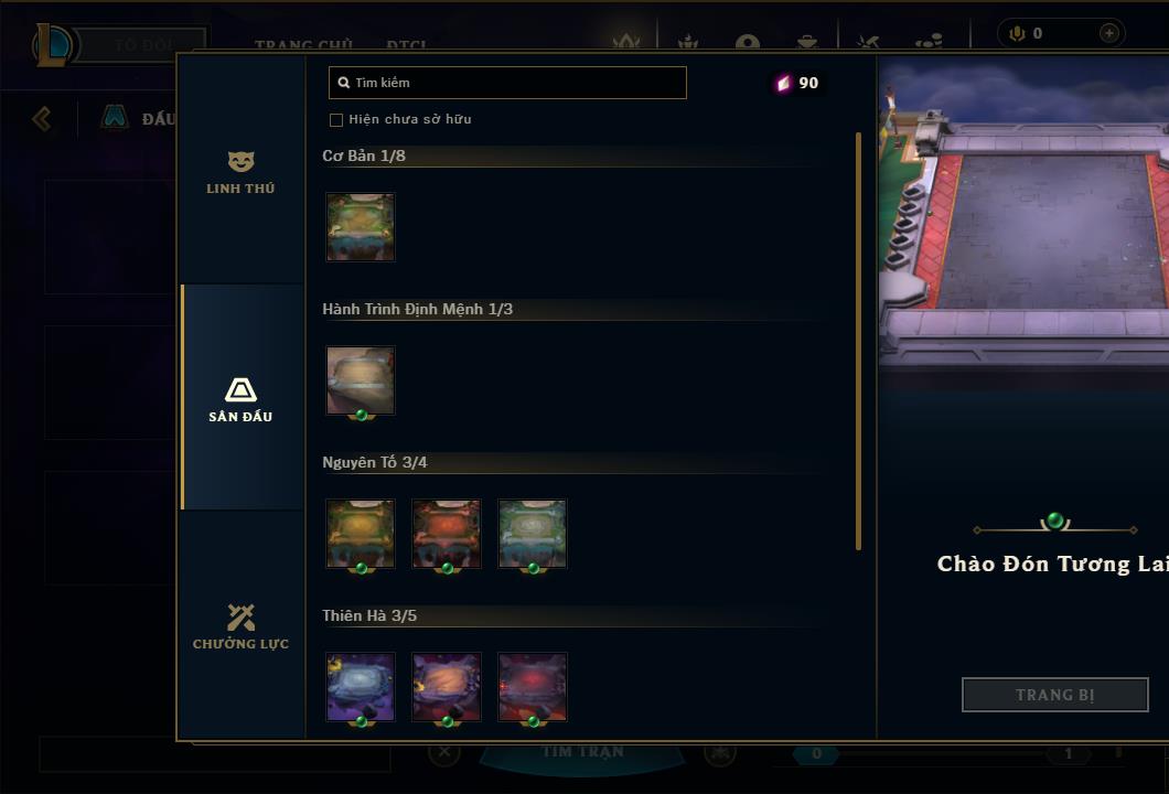 Acc Liên Minh Huyền Thoại/Đấu Trường Chân lý mã số 6510