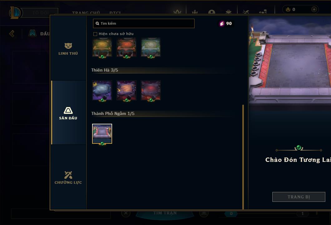 Acc Liên Minh Huyền Thoại/Đấu Trường Chân lý mã số 6510