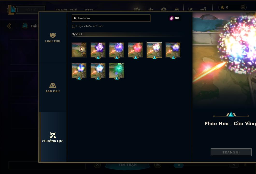 Acc Liên Minh Huyền Thoại/Đấu Trường Chân lý mã số 6510