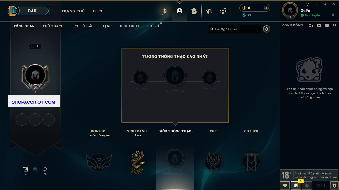 Acc Liên Minh Huyền Thoại/Đấu Trường Chân lý mã số 7885