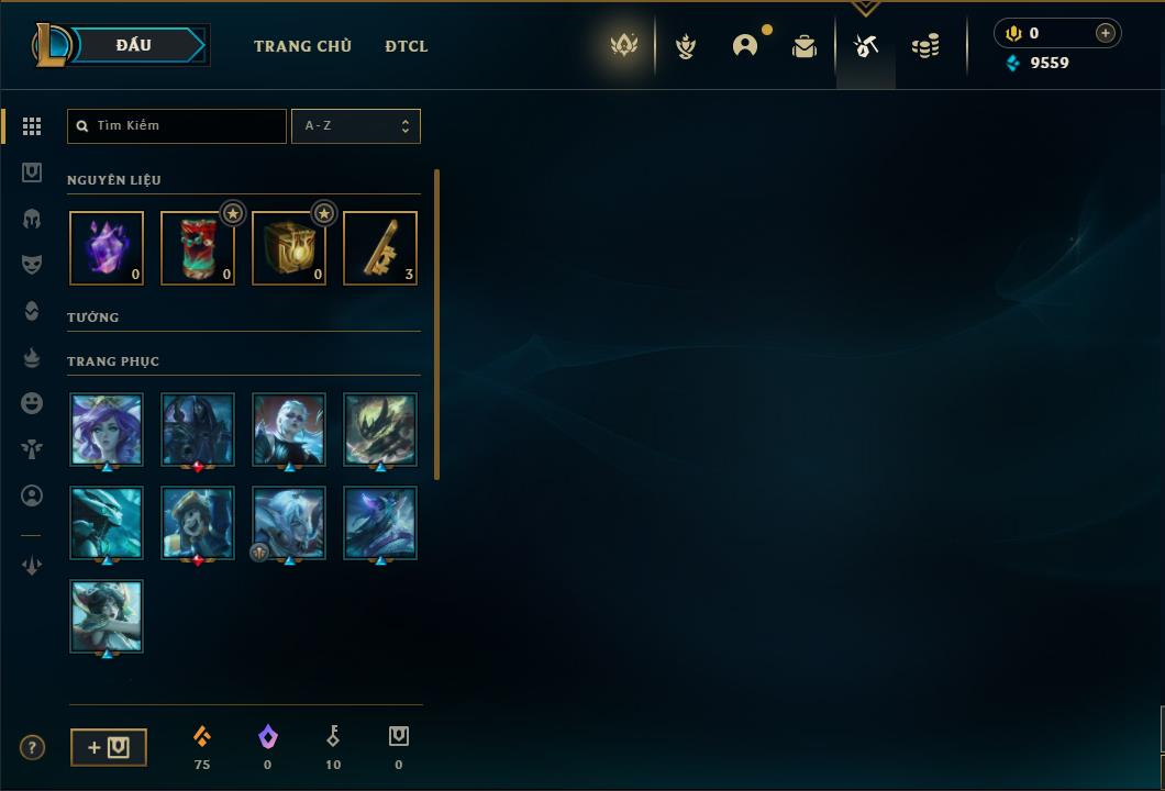 Acc Liên Minh Huyền Thoại/Đấu Trường Chân lý mã số 7908