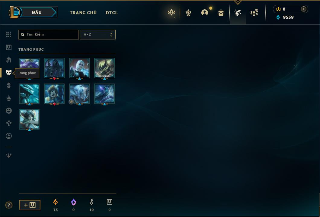 Acc Liên Minh Huyền Thoại/Đấu Trường Chân lý mã số 7908