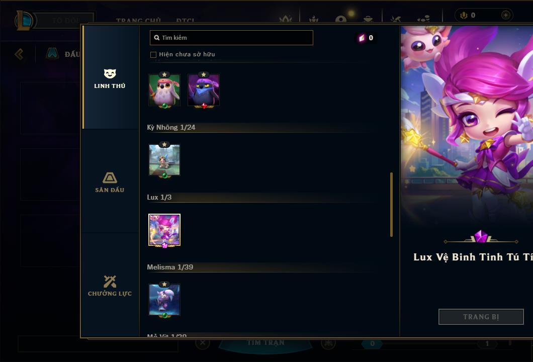 Acc Liên Minh Huyền Thoại/Đấu Trường Chân lý mã số 7908