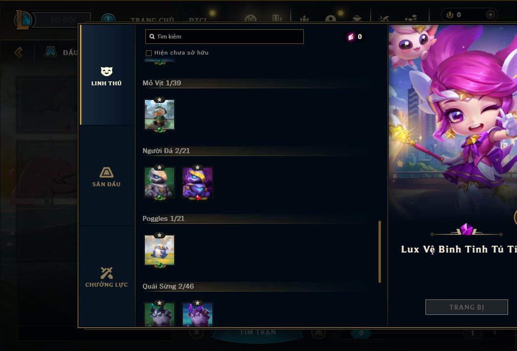 Acc Liên Minh Huyền Thoại/Đấu Trường Chân lý mã số 7908