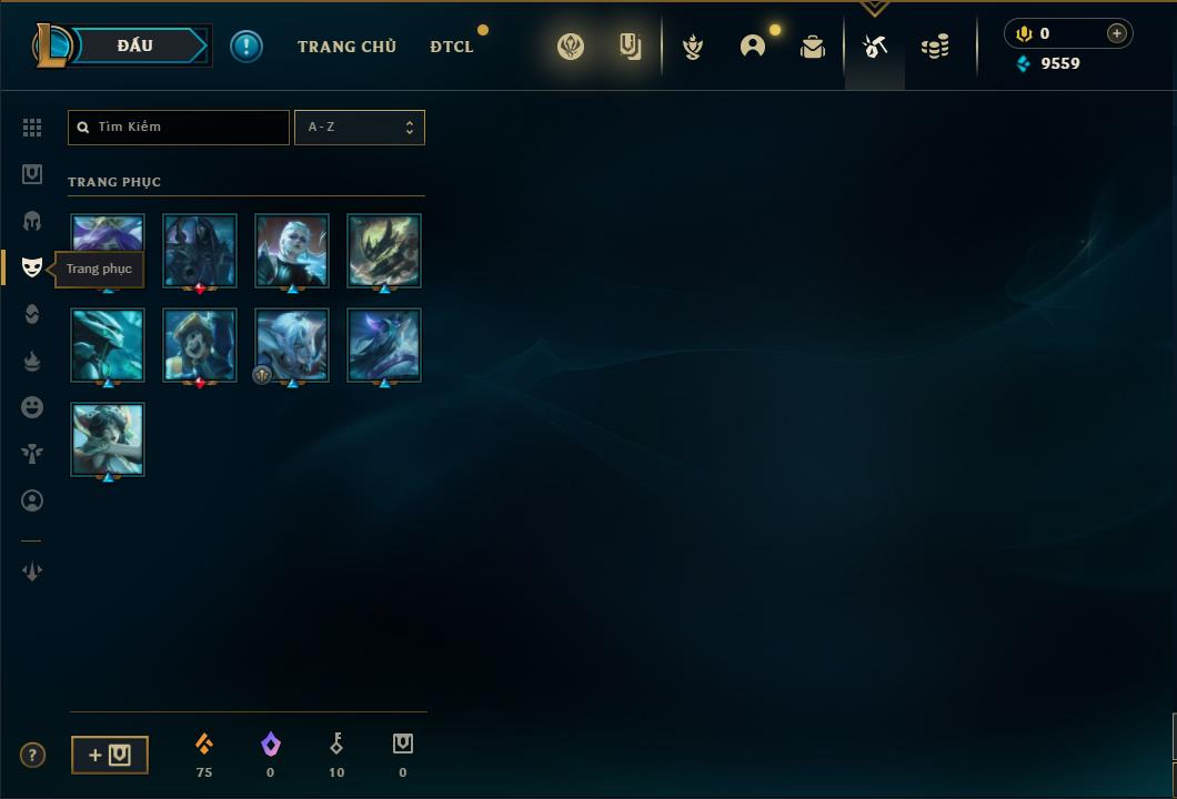 Acc Liên Minh Huyền Thoại/Đấu Trường Chân lý mã số 7908