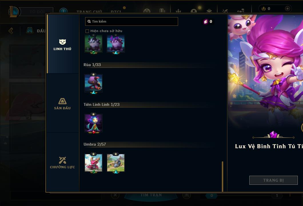 Acc Liên Minh Huyền Thoại/Đấu Trường Chân lý mã số 7908