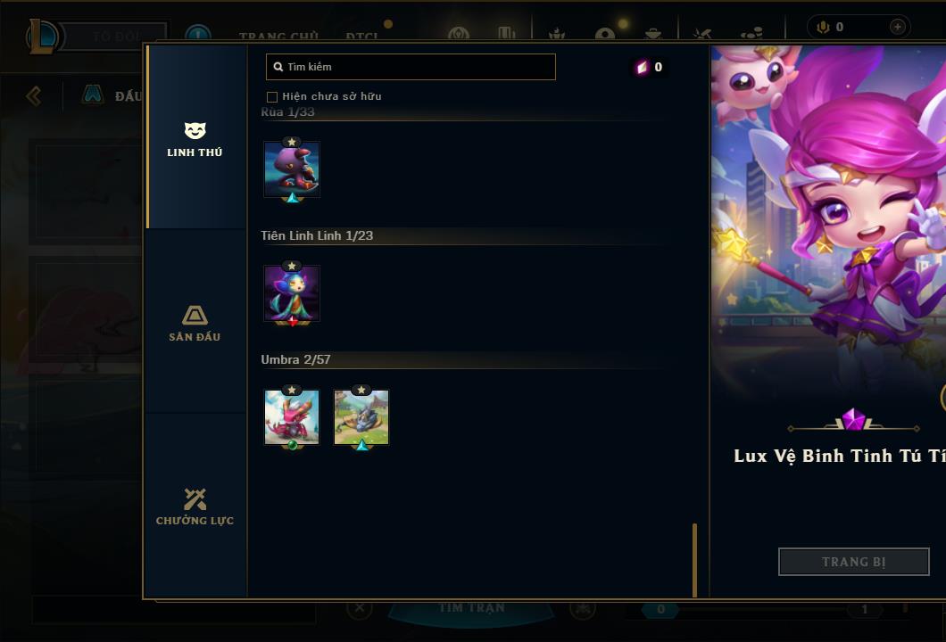 Acc Liên Minh Huyền Thoại/Đấu Trường Chân lý mã số 7908