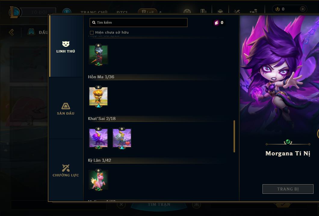 Acc Liên Minh Huyền Thoại/Đấu Trường Chân lý mã số 7928